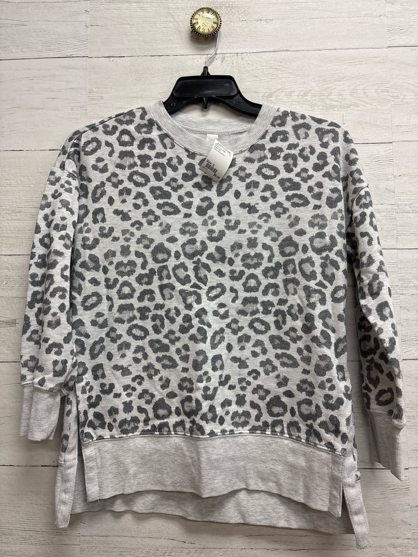 Size S Green Tea Grey Womens Sweatshirt