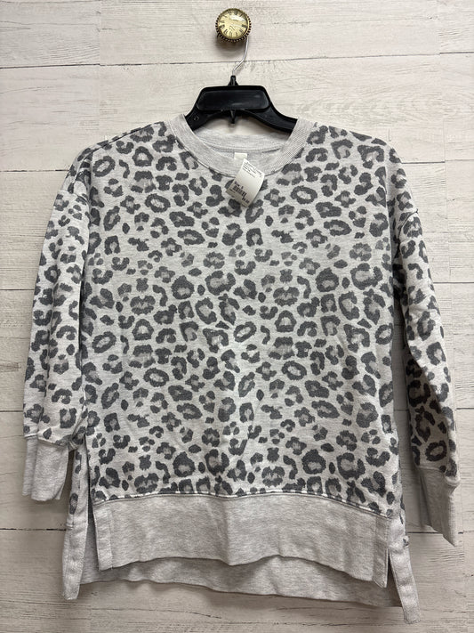 Size S Green Tea Grey Womens Sweatshirt