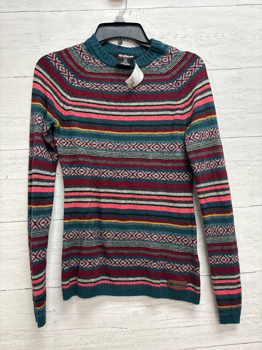 Size S SHERPA ADV blue/pink/green/wh Sweater