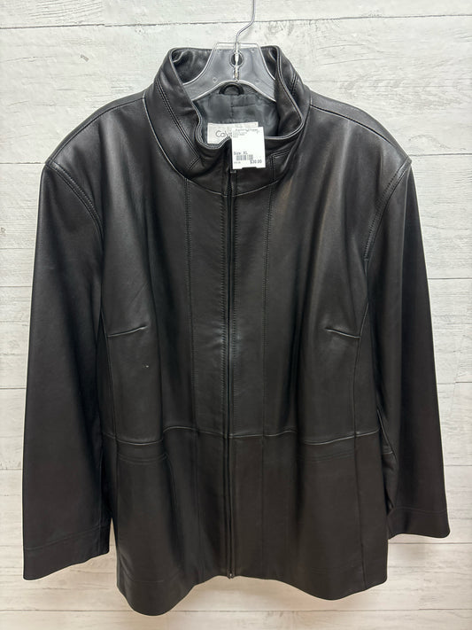Size XL Calvin Klein Black Womens Jacket