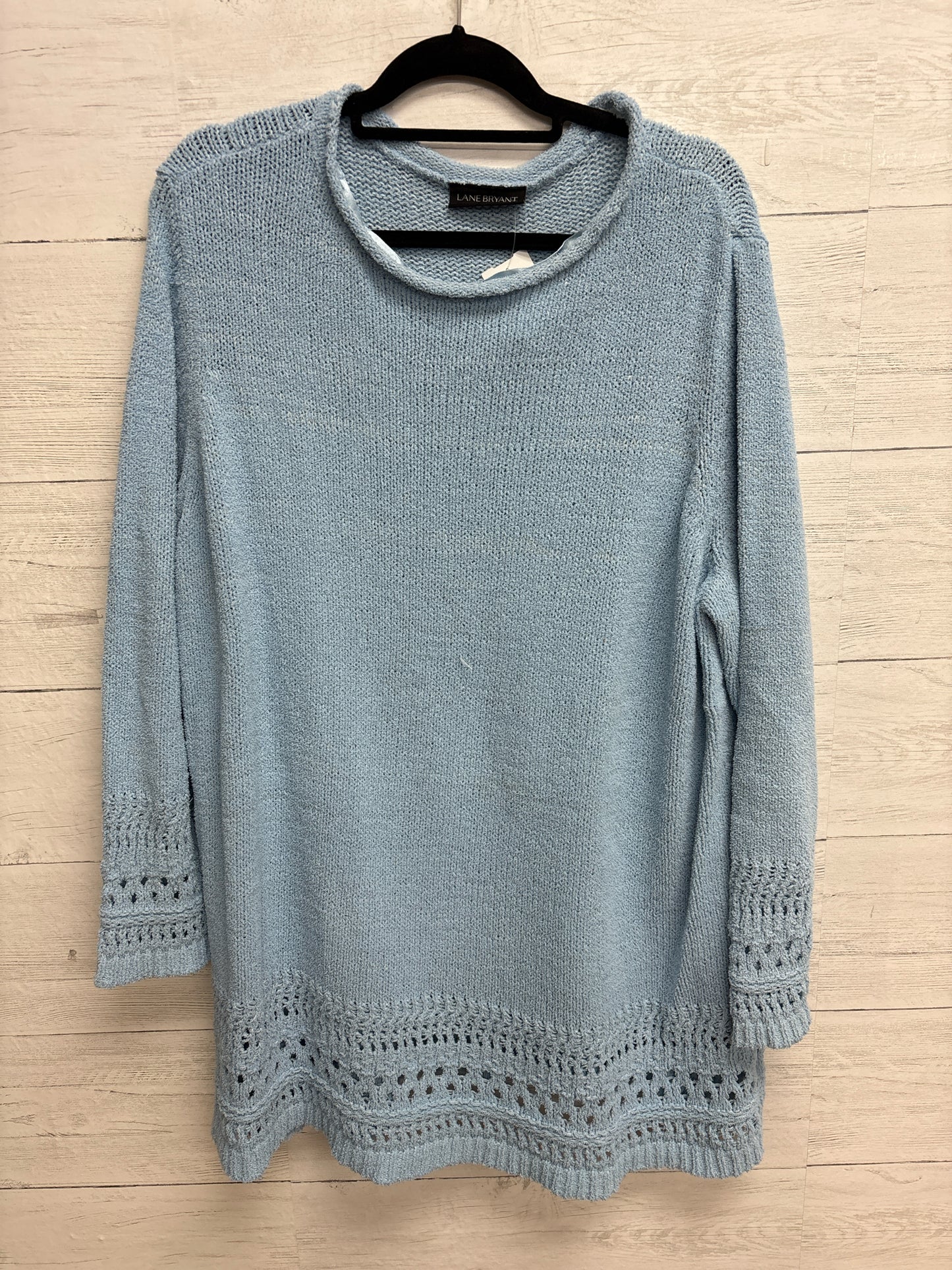 Size 2X Lane Bryant Blue Womens Sweater