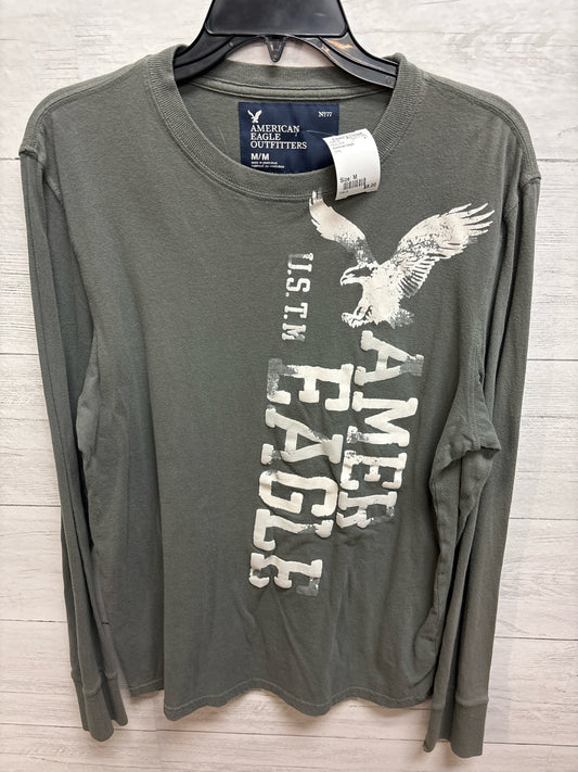 Size M American Eagle Grey Mens Shirt