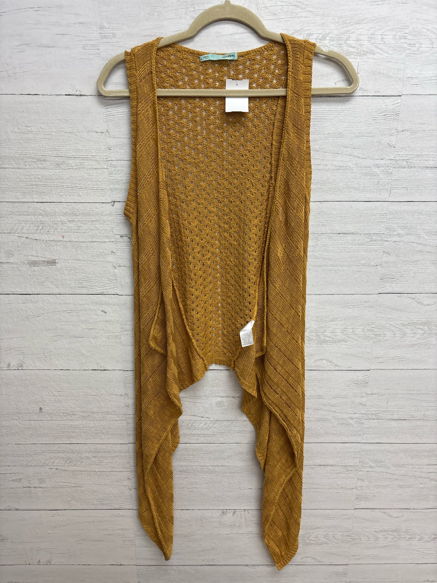 Size L Maurices Yellow Womens Cardigan