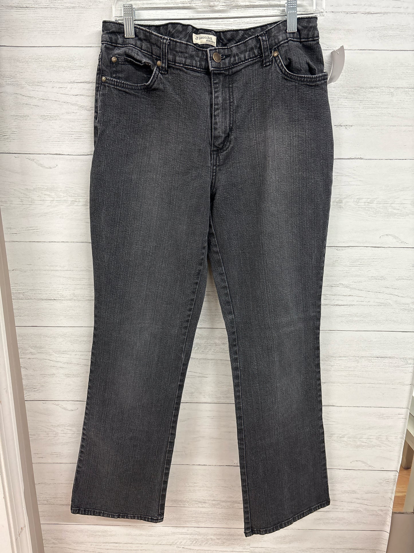 Size 10 St johns bay Black Denim Pants