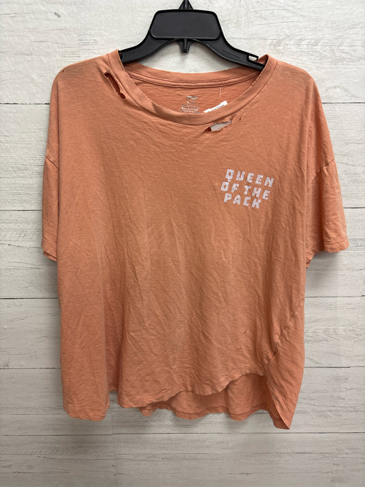 Size XL Aerie Orange Womens Shirt