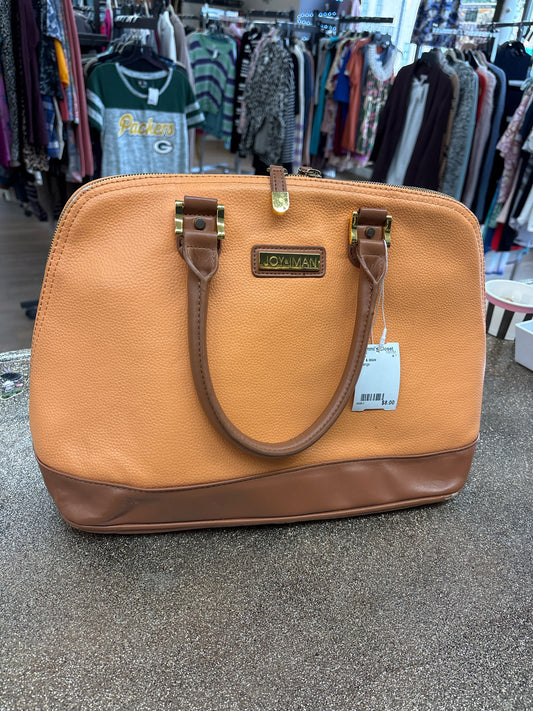JOY & IMAN Orange Purse