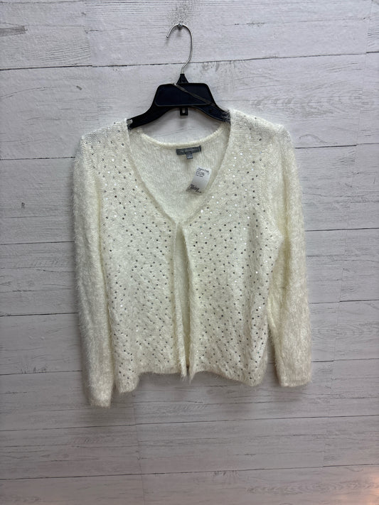Size L MY COLLECTION Cream Womens Cardigan