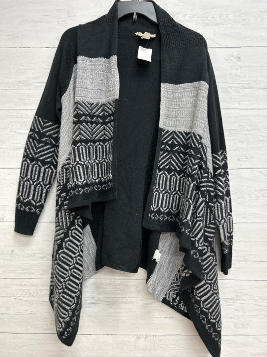 Size S Black/Grey Cardigan