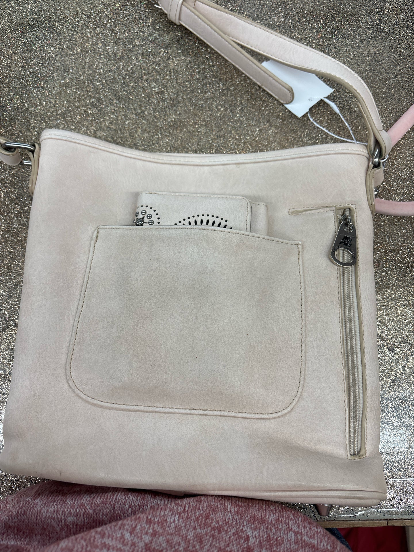 AMERICAN BLING Off White Purse