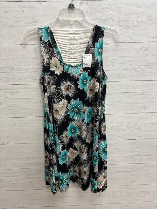 Size S ShoreLine Black Print Dress
