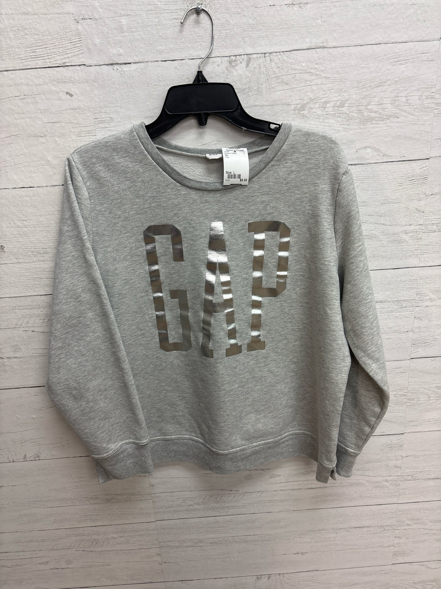 Size L Gap Grey Womens Sweater