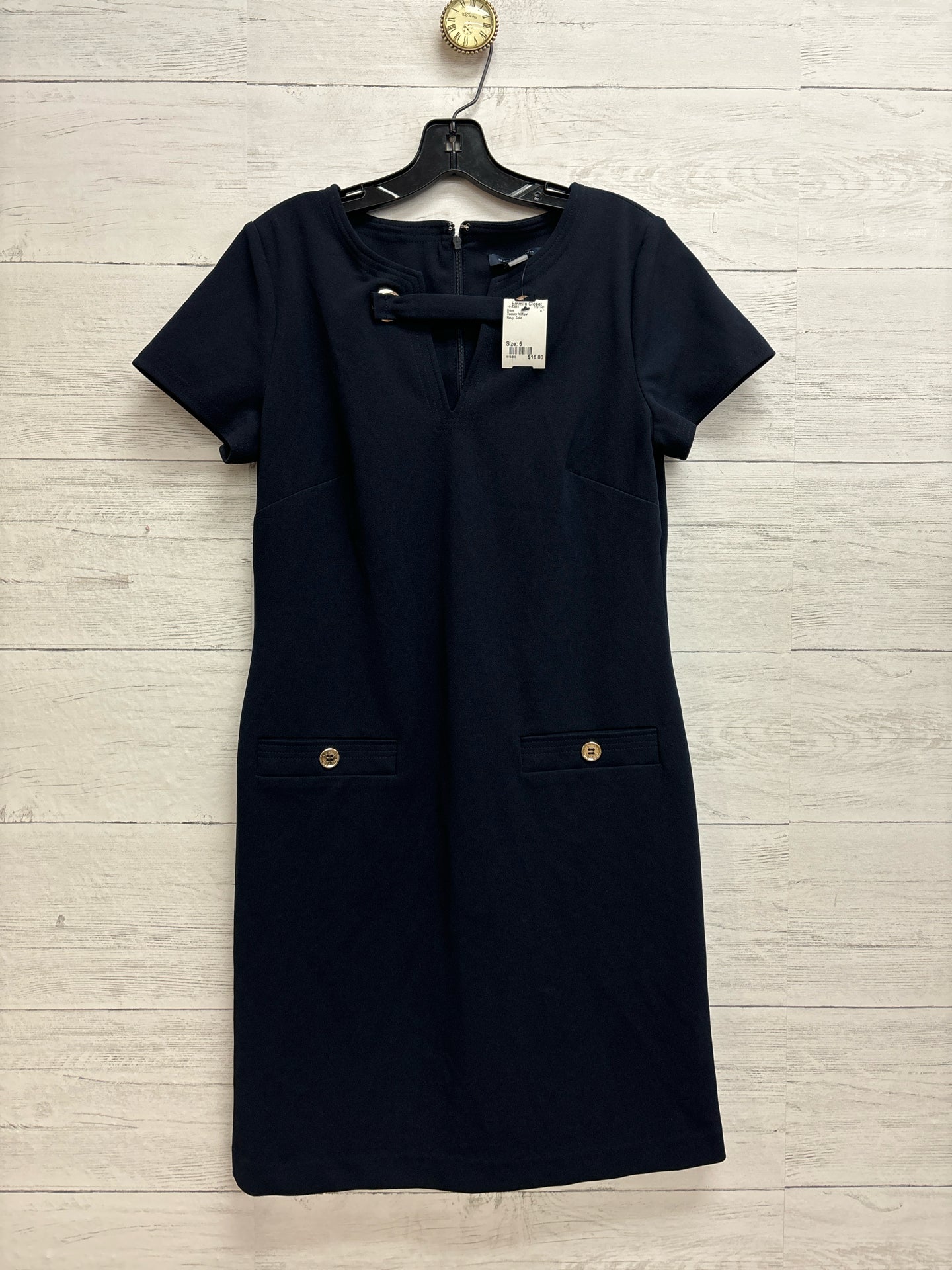 Size 6 Tommy Hilfiger Navy Dress