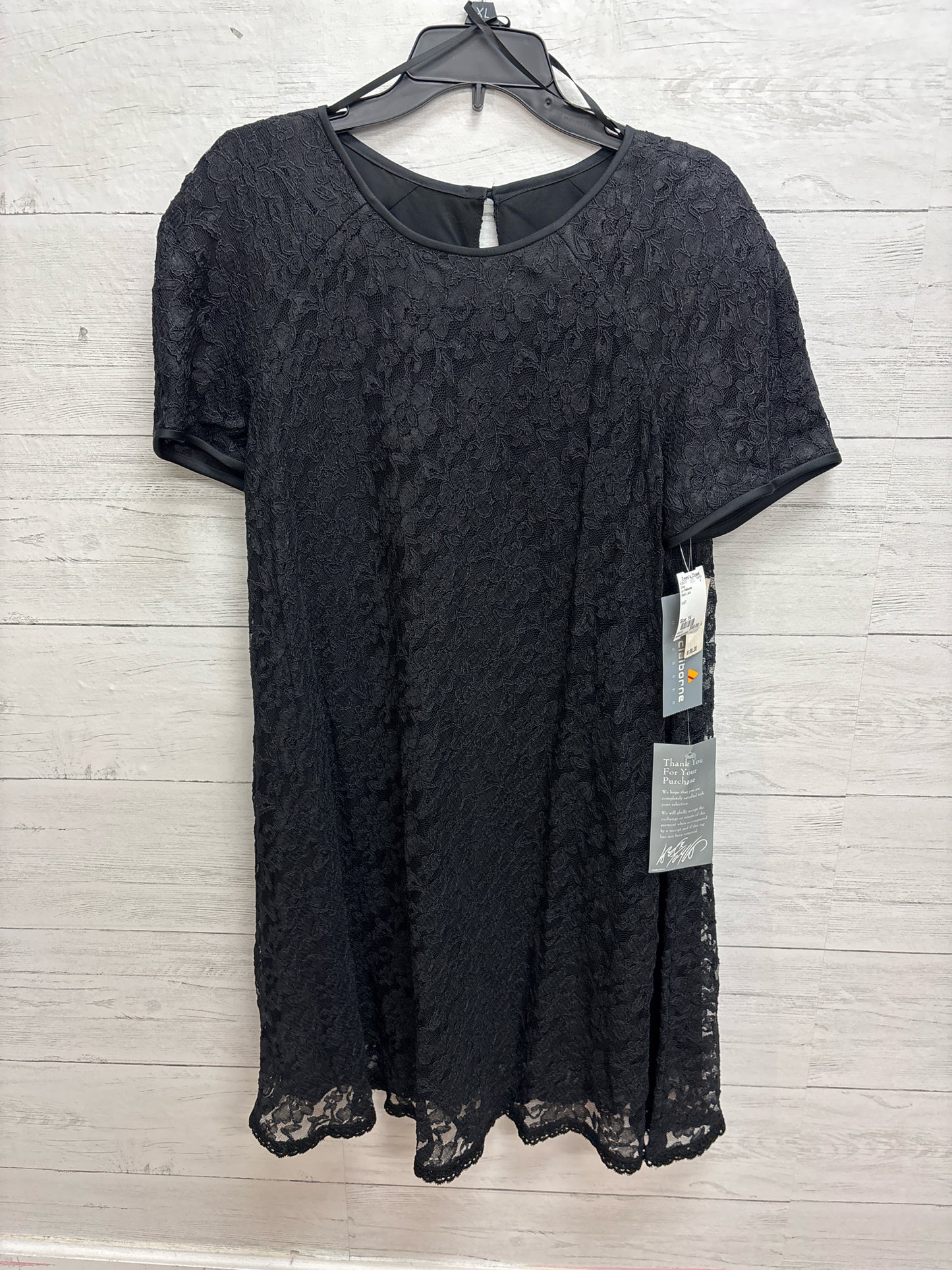Size 14 Liz Claiborne Black Dress