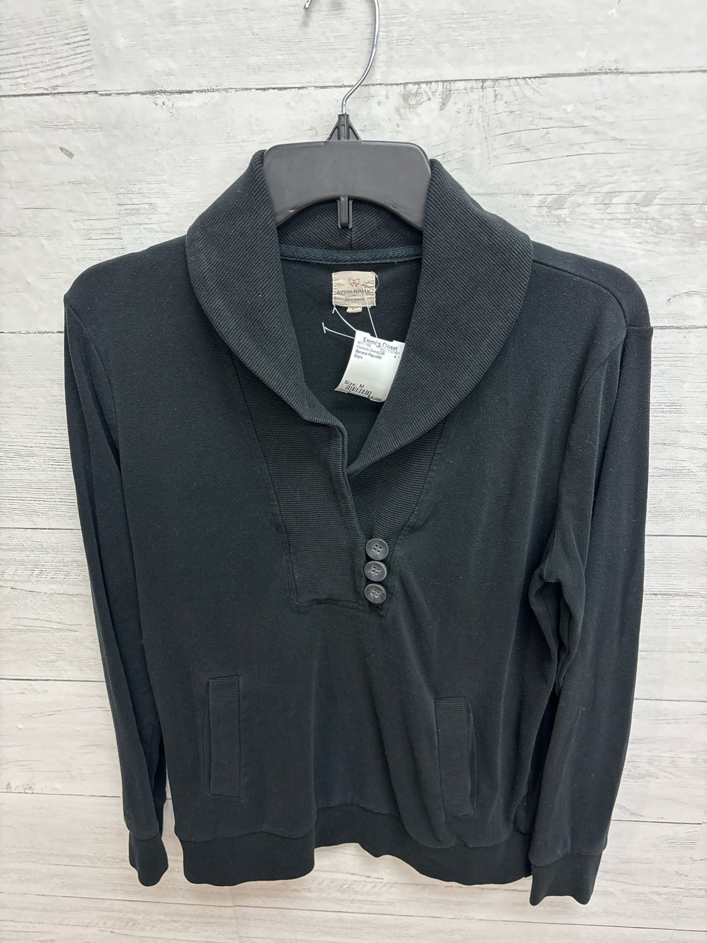 Size M Banana Republic Black Womens Sweatshirt
