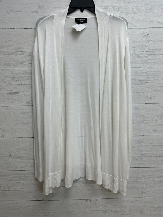 Size 3X Liz Claiborne White Cardigan