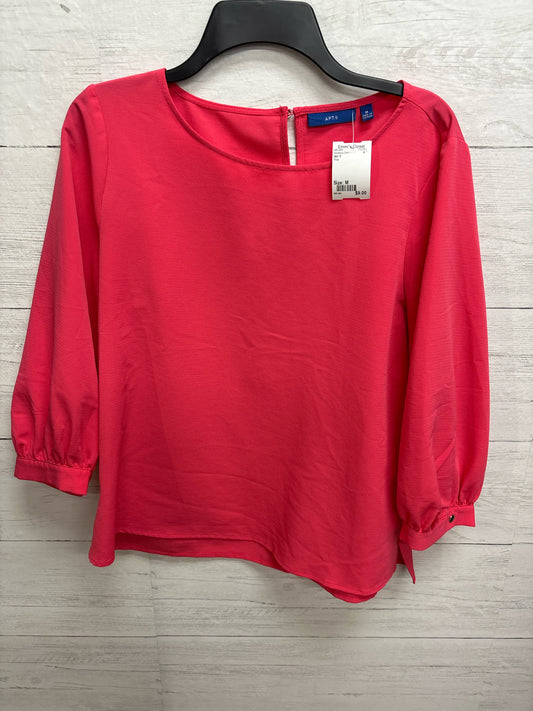 Size M Apt. 9 Pink Womens Shirt