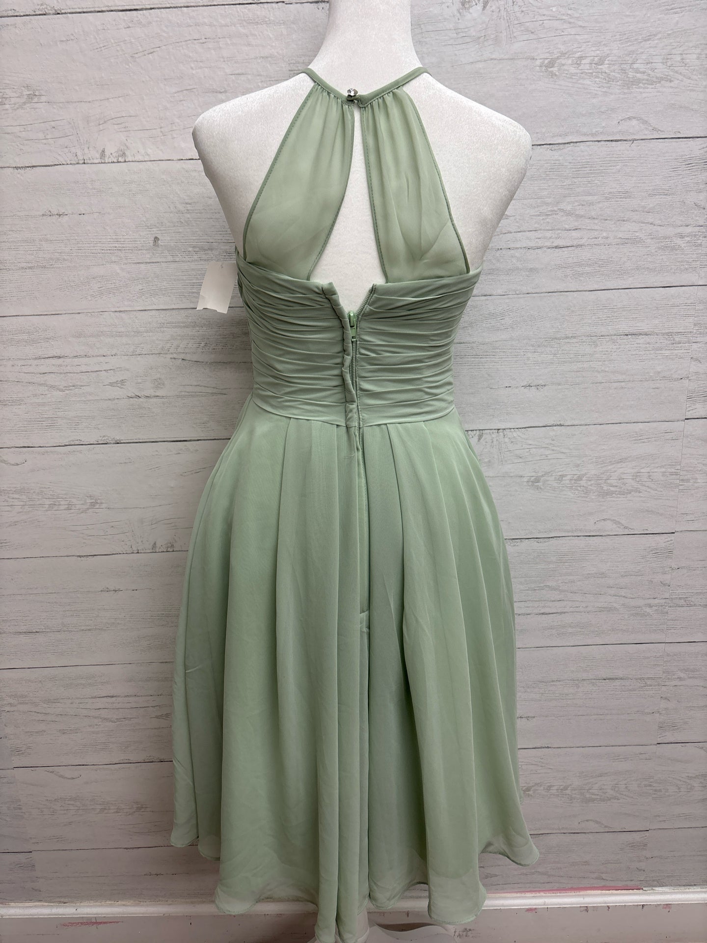 Size 0 AZAZIE Green Gown