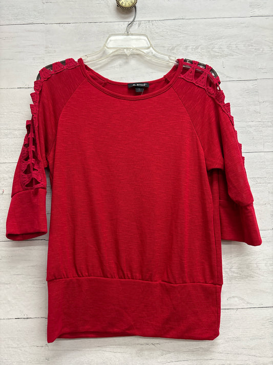 Size M A. Byer Red Shirt