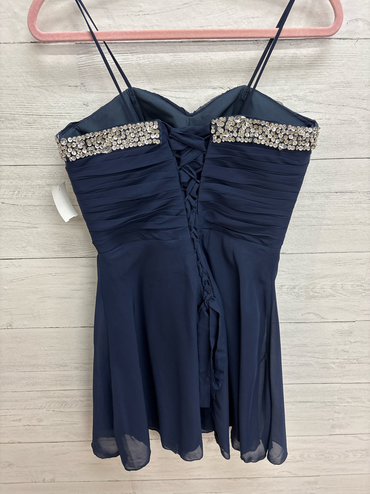 Size 8 Grace & Karin Navy Gown