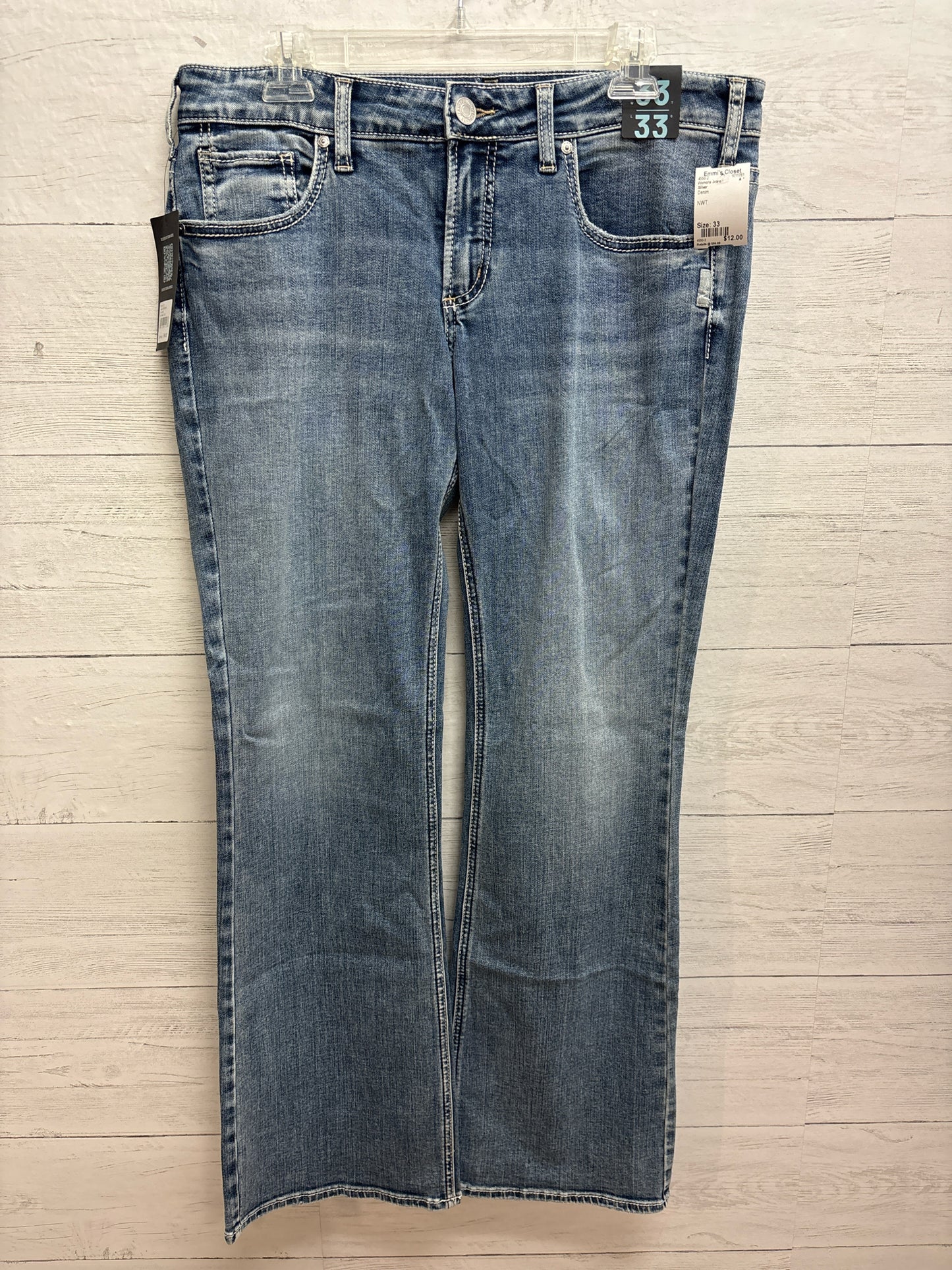 Size 33 Silver Denim Womens Jeans