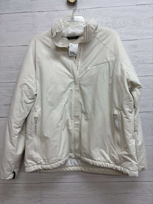 Size XL Columbia Off White Coat