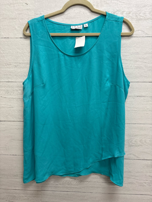 Size L Joan Rivers Blue Shirt