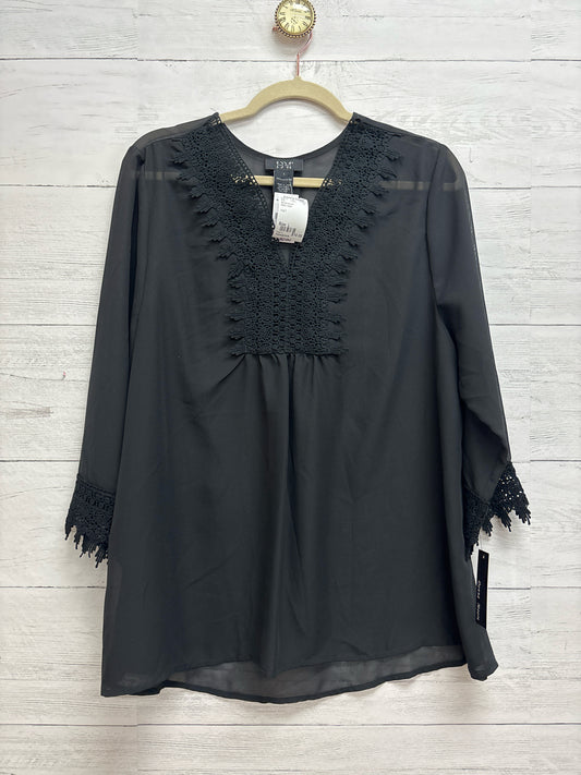 Size L donna moore Black Shirt