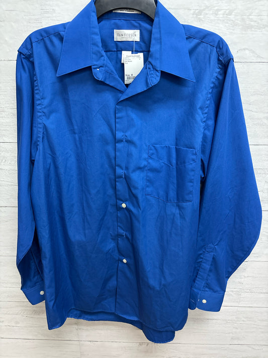 Size M Van Heusen Blue Mens Shirt