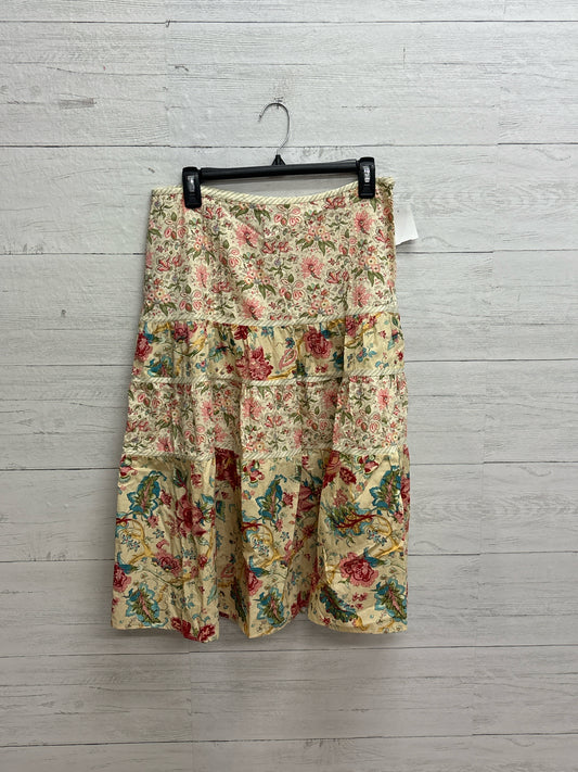 Size 6 Jones wear Jeans yellow/red Skirt