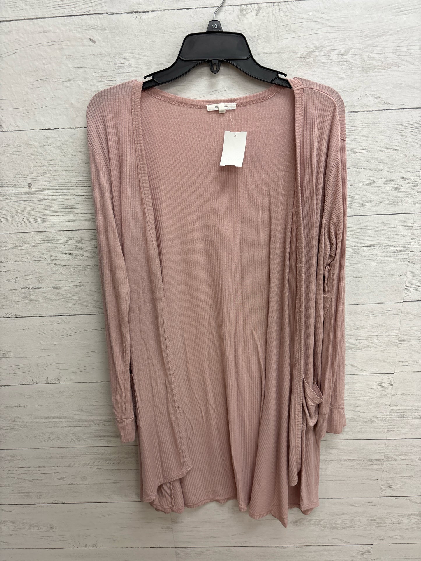 Size L Maurices Pink Womens Cardigan