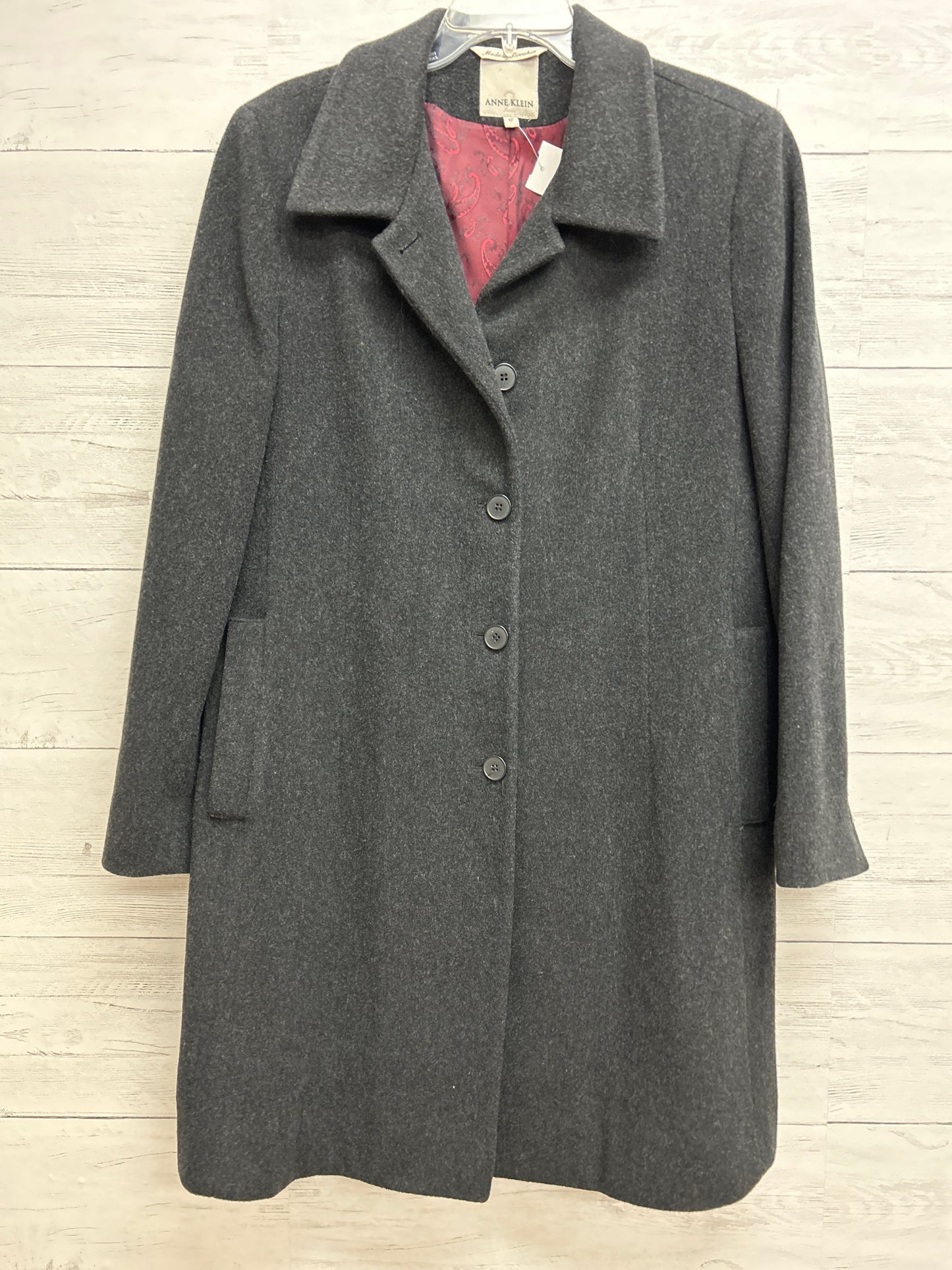 Size 12 Anne Klein Grey Coat