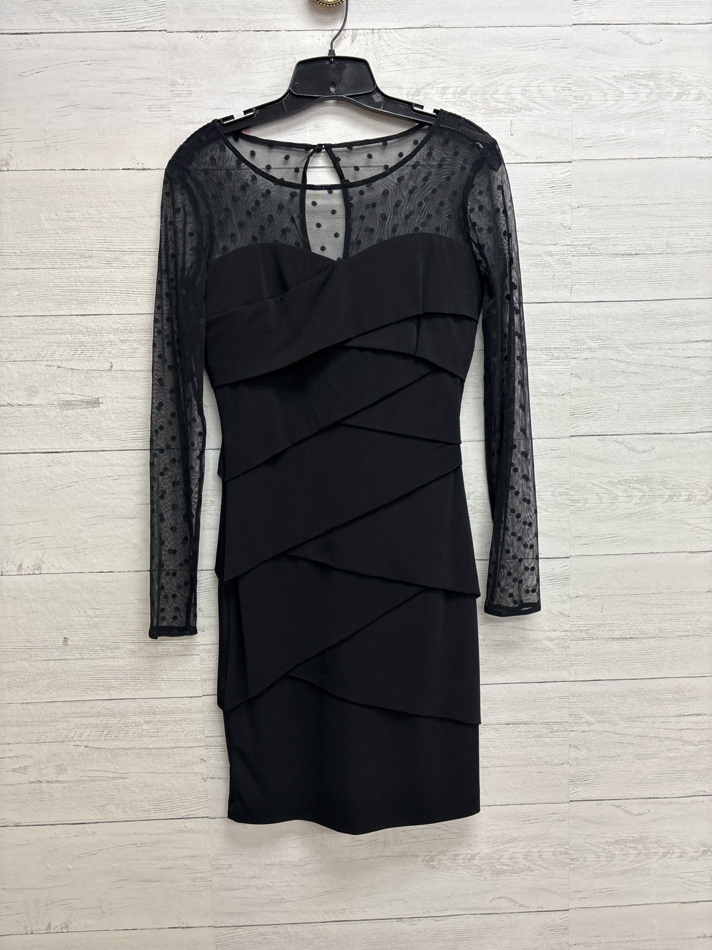 Size 6 WhiteHouseBlkMarket Black Dress