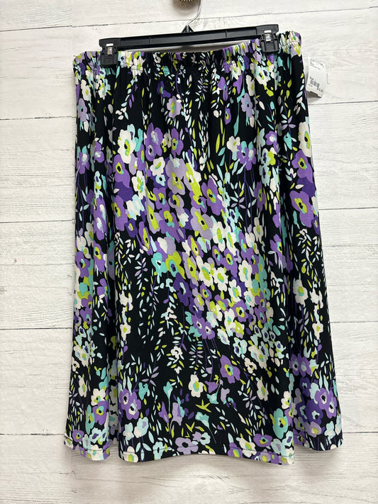 Size L Haband black/purple Skirt