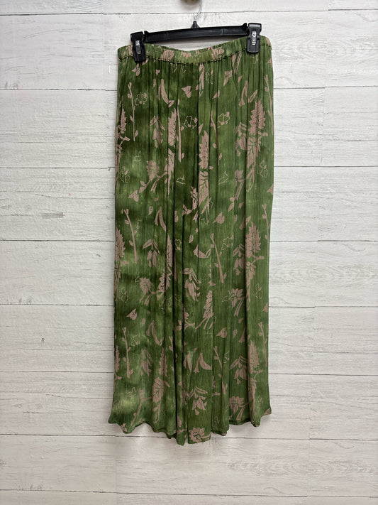 Size M Green Print Pants