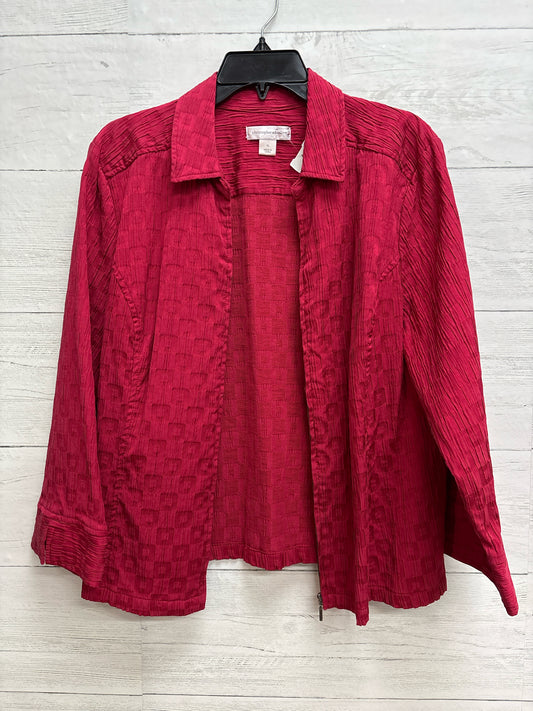 Size XL Christopher & Banks Red Shirt