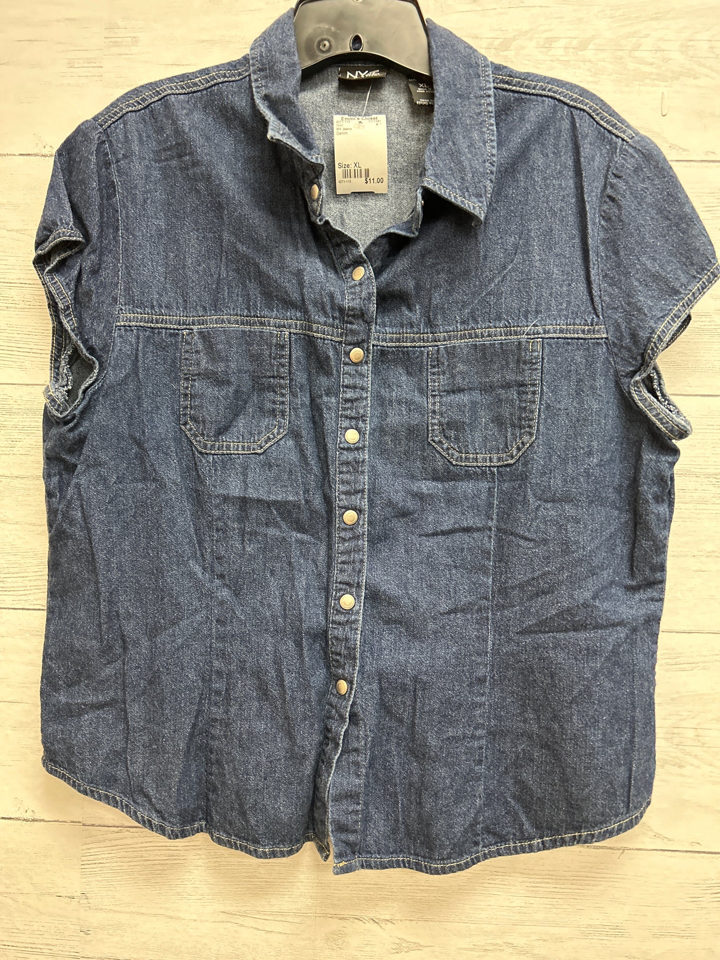 Size XL NY Jeans Denim Shirt