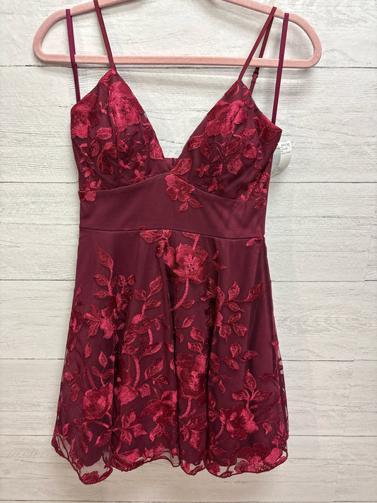 Size 5 Trixxi BURGANDY Gown/Evening Wear
