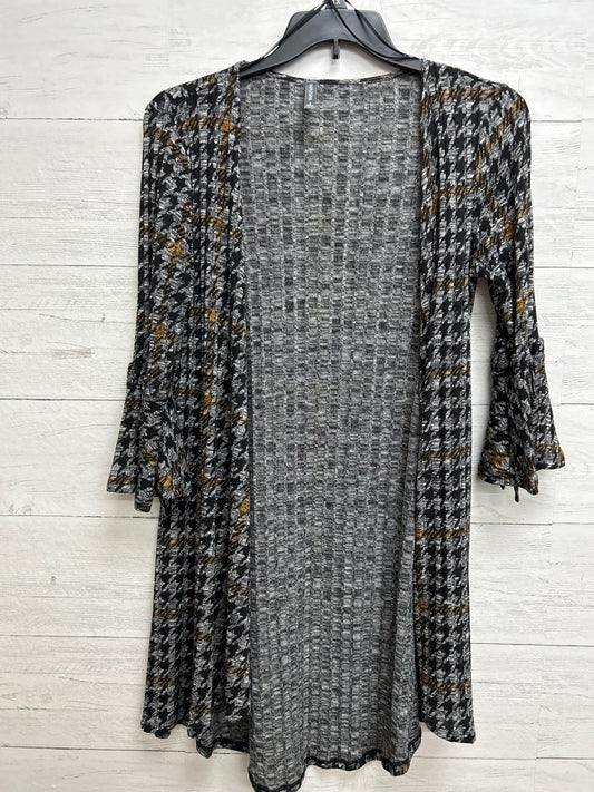 Size S Massini Black/Grey Cardigan