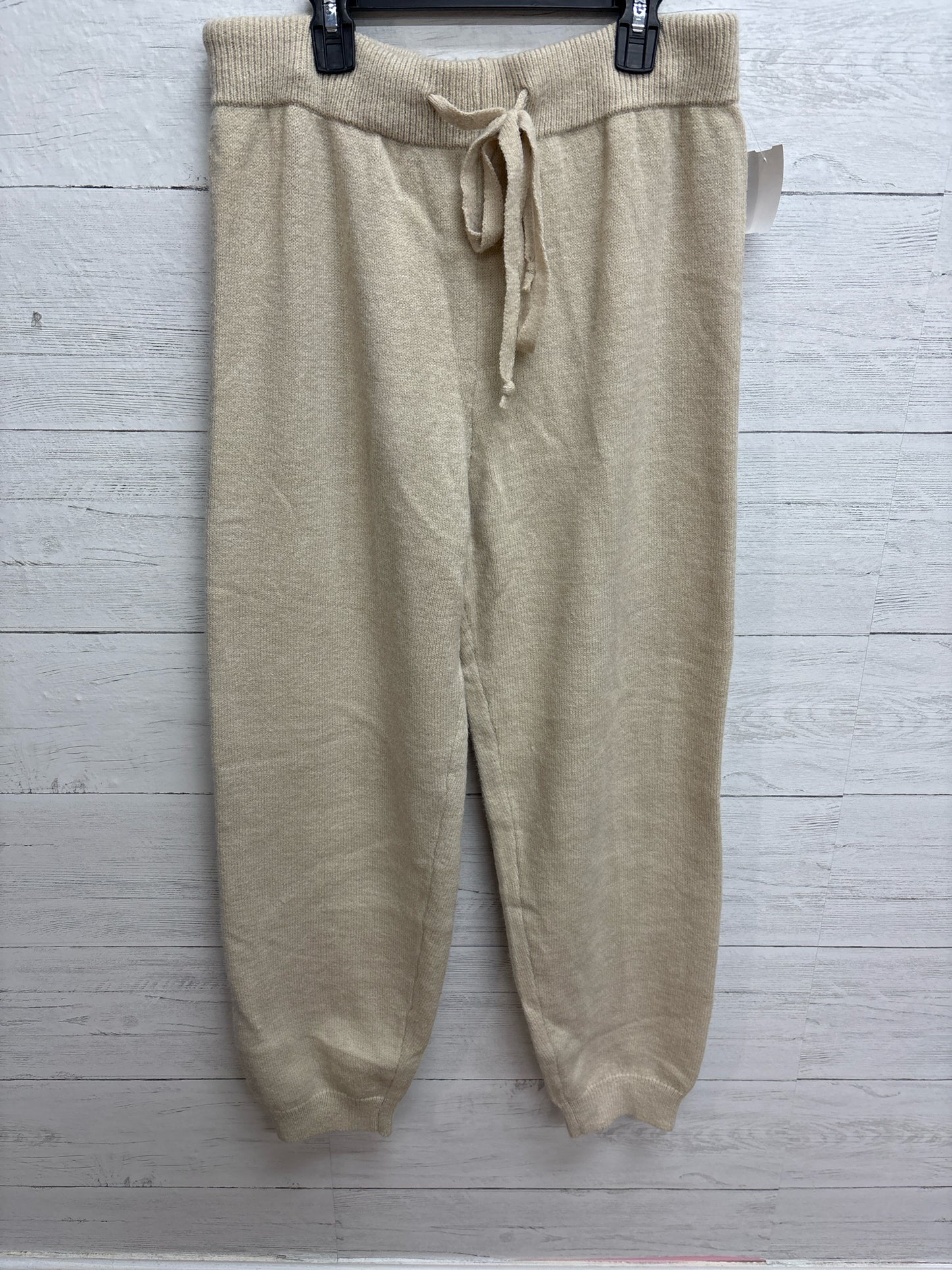 Size L N/A Cream Womens Pants