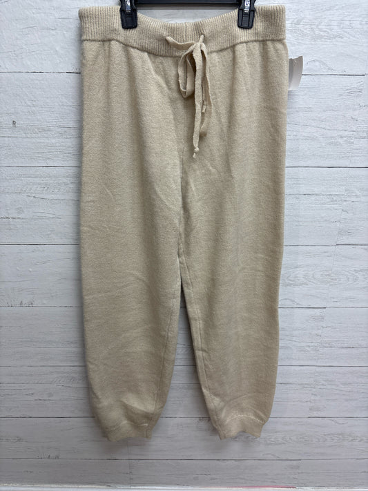 Size L N/A Cream Womens Pants