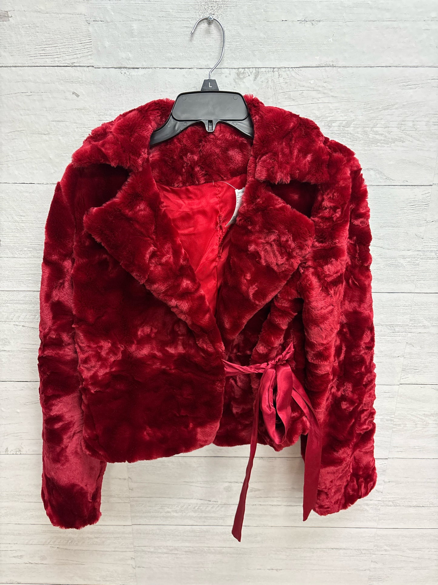 Size M N/A Red Womens Blazer