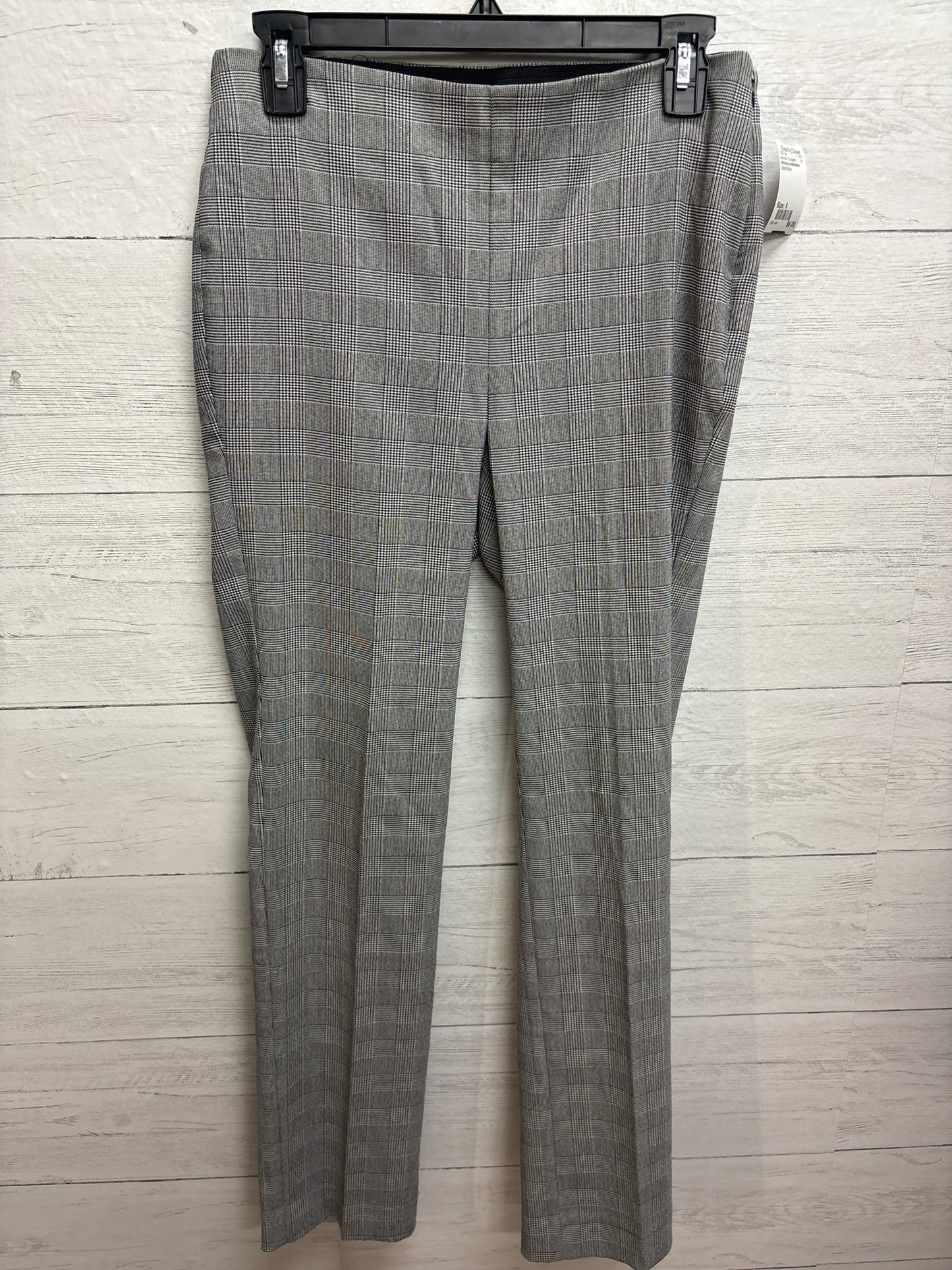 Size 6 WhiteHouseBlkMarket Black/White Womens Dresspants