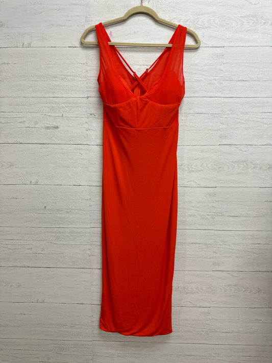 Size 12 Orange Gown/Evening Wear