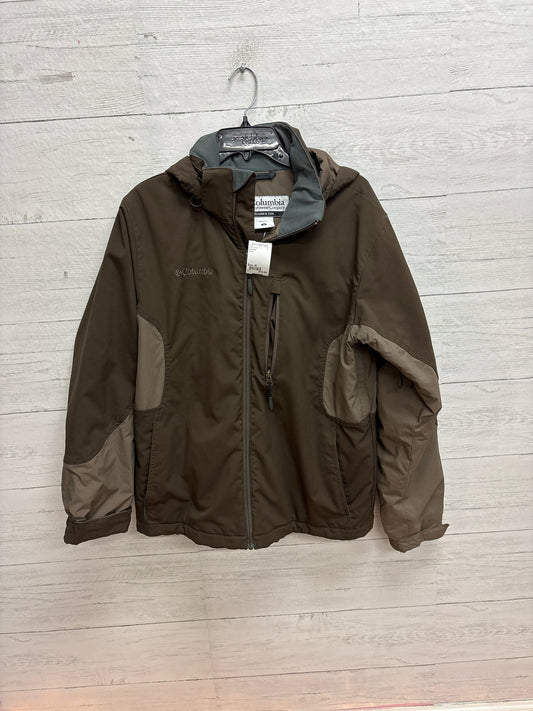 Size M Columbia Brown Mens Jacket