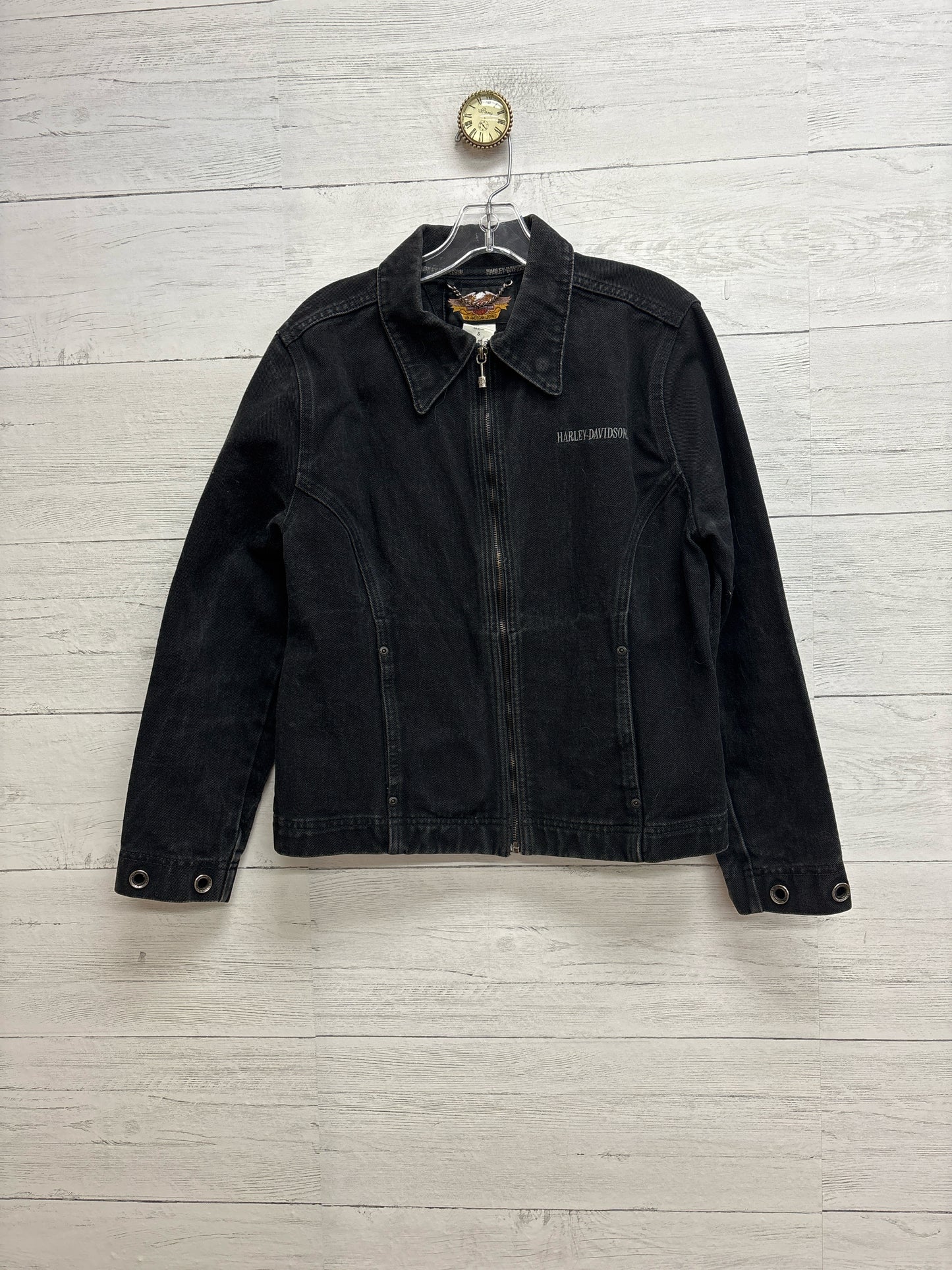 Size S Harley-Davidson Black Jacket (Outdoor)