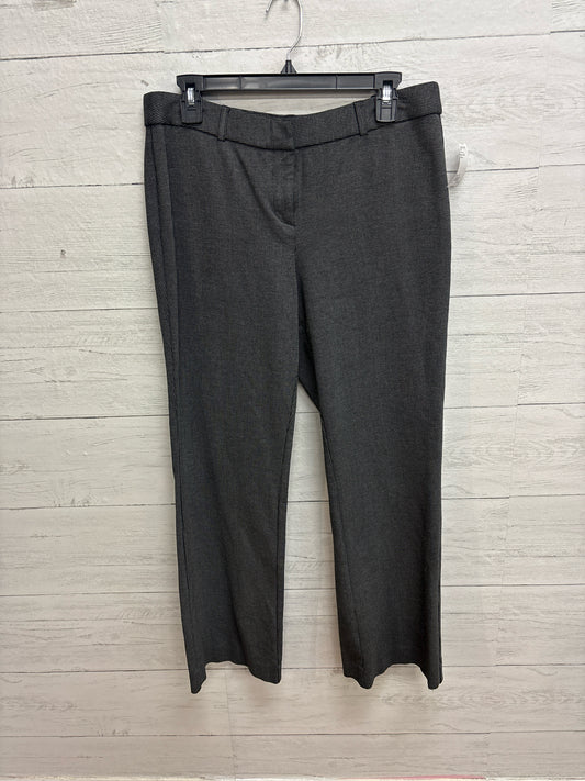 Size 10 Amanda + Chelsea Black/Grey Womens Pants