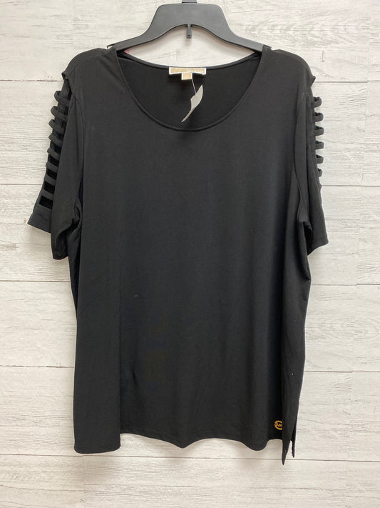 Size 1X Michael Kors Black Shirt