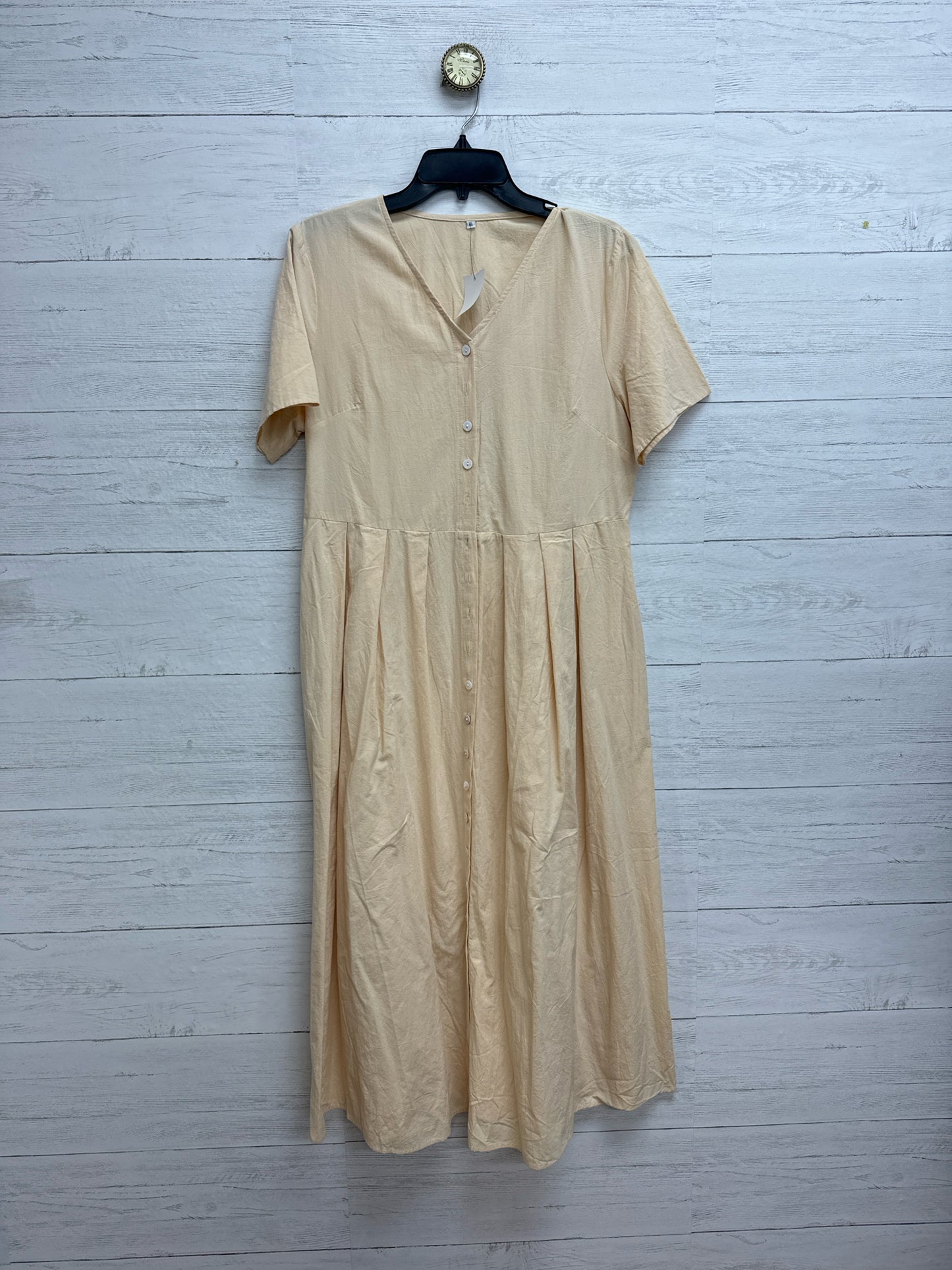 Size XL Yellow Dress