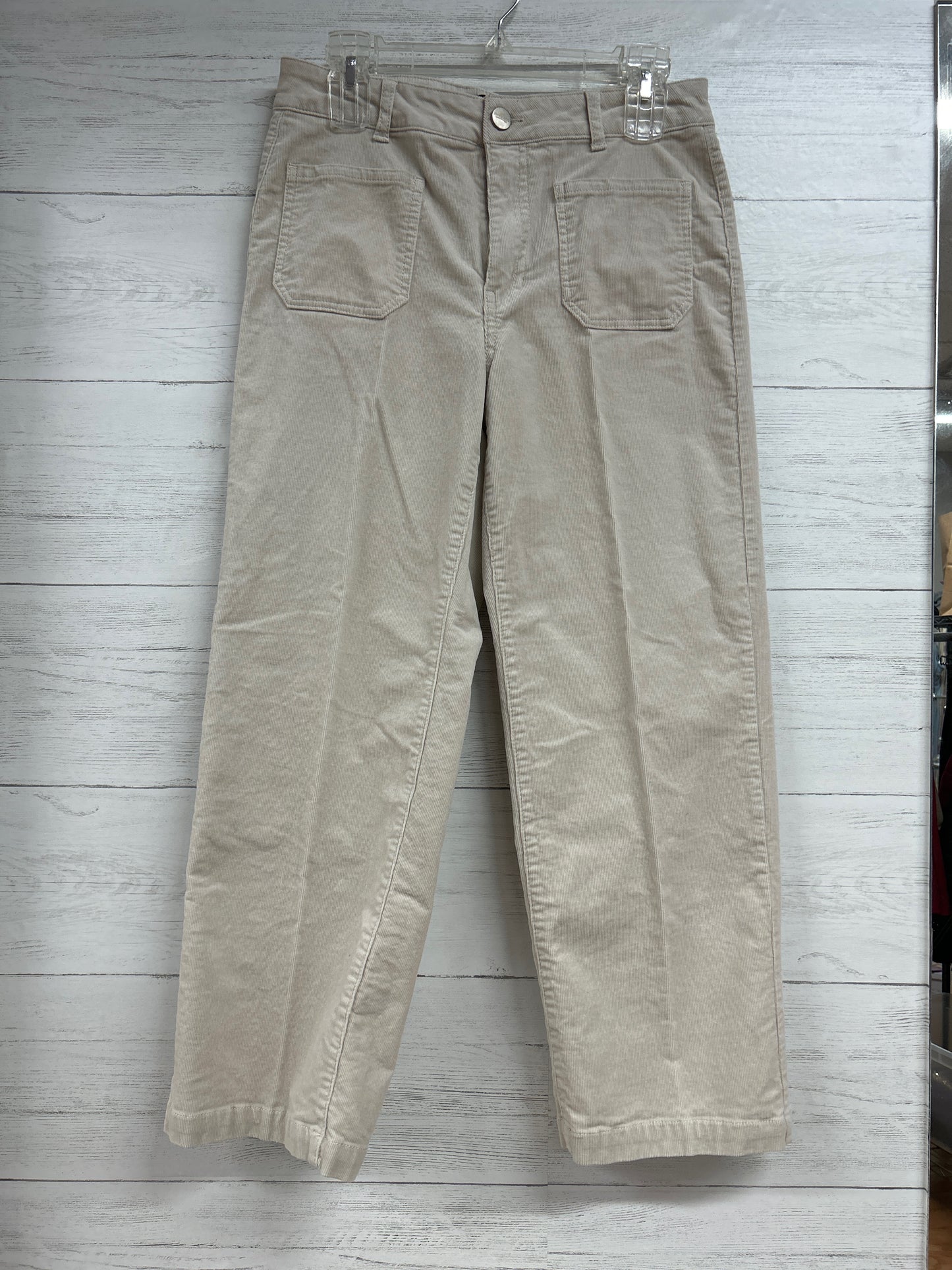 Size 8 Jones & Co. Cream Pants