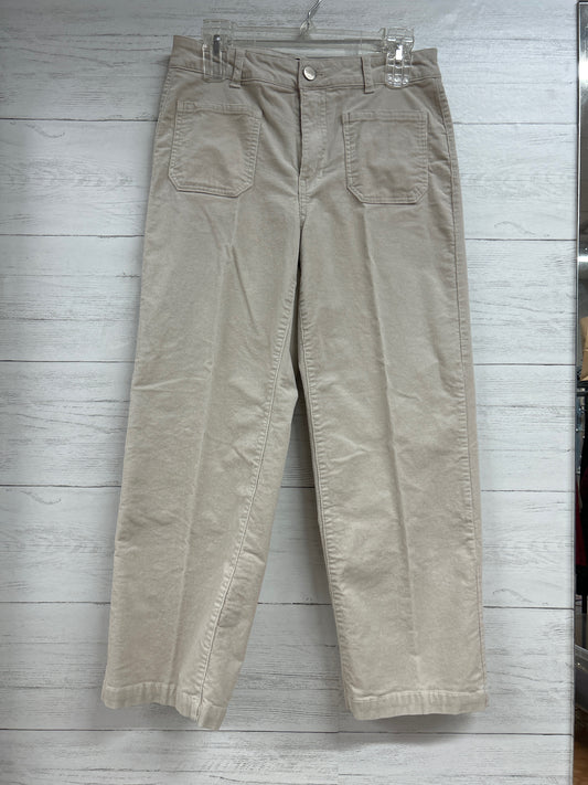 Size 8 Jones & Co. Cream Pants